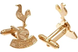 ‎TOTTENHAM HOTSPUR Tottenham Hotspur F.C. Vergoldete Manschettenknöpfe, offizielles Lizenzprodukt