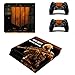 Produktbild THTB Playstation 4 Slim + 2 Controller Aufkleber Schutzfolien Set - Call of Duty: Black Ops 4 /PS4 S