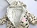 Pandaren® baby snowsuit bodysuit jumpsuit outfit coat for baby infant boy girl(dairy cow) (6-9 months)