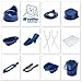 Rotho Babydesign Bella Bambina Nappy Pail (Blue Pearl)