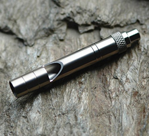 Preisvergleich Produktbild TITANER Whistle aus Titanium