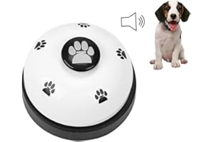BULZEU Pet Glocken Hund Puppy Glöckchen Tischglocke Call Bell für Töpfchen Training und Kommunikation Gerät Abendessen Füttern Tür Ring Bell