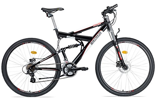 Bergsteiger Alu-Mountainbike 28 Zoll /MTX.280/, Scheibenbremse, 21 Gang Shimano Altus, vollgefedert