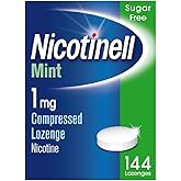 Nicotinell Nicotine Lozenge, Quit Smoking Aid, Sugar Free Mint Flavour