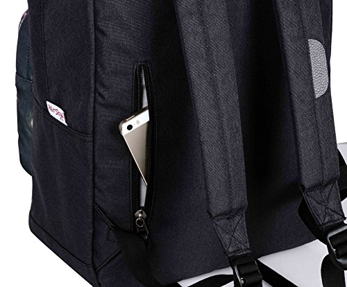 HotStyle 915s Vintage Schulrucksack 24L – Wasserdichter für Laptop 15 zoll - 9