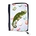 Produktbild Muster Size Damen Clutch Geldbörse // Q05680673 Chamäleon Macarons kuchen // Purse Wallet