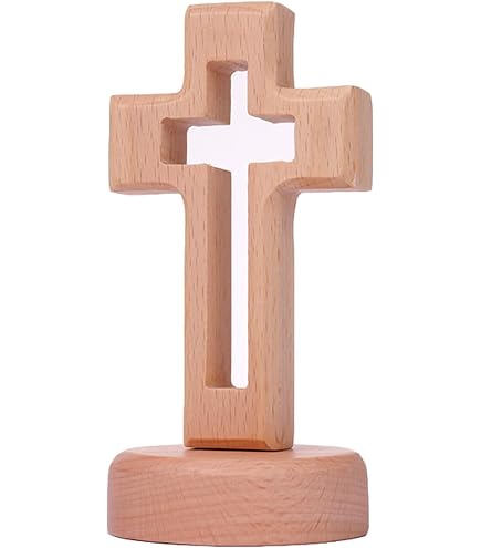Croix De Poche En Bois D'Olivier 7 Cm - Personnalisable Et Faite Main à Bethléem - Porte-bonheur Chrétien - 12