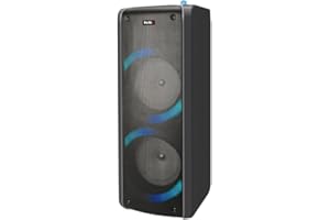 BSL BEAUTIFUL SOUND LINE Altavoz Bluetooth BSL-S70 | 60W RMS | Bluetooth 5.0 con True Wireless | Batería de 3600 Mah | Radio FM y Reproductor MP3 vía USB-TF | Entrada Auxiliar y Doble Entrada de micrófono. Negro