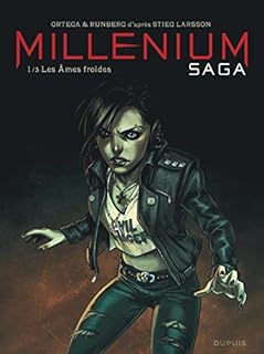 jaquette livre Millénium saga - tome 1 - Les âmes froides