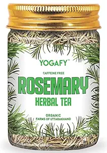 YOGAFY- Organic Rosemary Leaves | Herbal Leaves for Improving Memory |100 Gram |