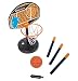Produktbild Simba Mini Basketballset Höhe 40 Bis 160 cm - Mit Mini-Basketball Board Korb Netz Ständer Luftpumpe