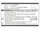C010410K CS-VD001MC Akku 1050mAh Kompatibel mit [Contour] 2350, 2350-R, ContourHD, ContourHD 1080p, ContourHD 1200, ContourHD 1300, ContourHD 2035, ContourHD 720P, Plus GPS, [Spare] ContourHD, [Oregon] CT-365