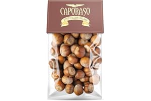 CAPORASO DAL 1960 Nocciole tonde Italia in guscio confezione da 1 kg