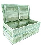 madera tratada para exteriores home depot Arcon AD servicios Baúl/Banco de Madera tratada para el Exterior. Totalmente Montado (80x40x40 cm)