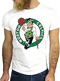  T-SHIRT JODE GGG24 HZ0037 BOSTON CELTICS FUN COOL VINTAGE ROCK FUNNY FASHION CARTOON NICE AMERICA BIANCA - WHITE S