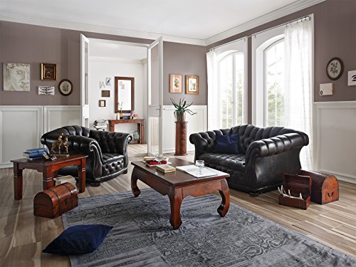 massivum Spiegel Texas 110x60x3 cm Palisander braun lackiert - 4