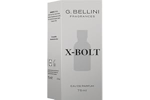 G. Bellini Fragrances, X-BOLT, Eau de PARFUM Spray for Men, 75 ml