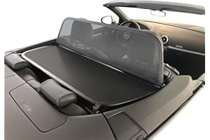 Aperta Windschott passend für Audi A3 100% Passgenau OEM Qualität Schwarz Windstop Windabweiser