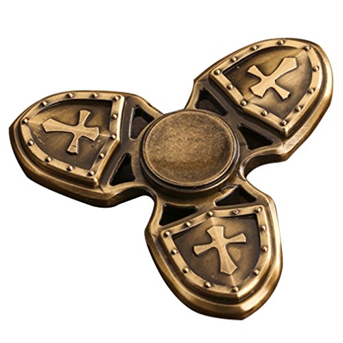 zappeln Spinner – zappeln Spielzeug für hinzufügen, ADHD, Angst und Autismus Erwachsene Kinder – Stress Relief Spielzeug Metall Hand Spinner – gemischt Keramik Kugellager – nicht 3D bedruckt - 4