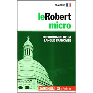 LeRobert micro. Dictionnaire de la langue françai