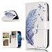 Produktbild Roreikes Samsung Galaxy S4 Hülle, Galaxy S4 Case, Hülle Muster Blume Strap Wallet Cover Tasche Bunte Retro PU Leder Flip Case Handytasche Muster Schutz Hüllen im Bookstyle Handyhülle Ledertasche mit Stand mit Neun Funktion Kartenfächer Magnetverschluss Magnet Etui Schale Schutzhüllen für Samsung Galaxy S4 i9500