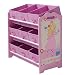 Produktbild casa pura® Kinderregal Happy Princess | ein Traum in Rosa | mit 9 Aufbewahrungskörben