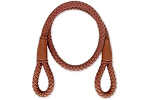 PonyCycle Caballo para Montar - Marrón Riendas (Longitud 75 cm)