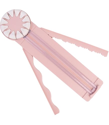 Massicot Rotatif 12 En 1 Pour Scrapbooking - Coupe Papier, Cartes, Photos | 12 Motifs (droit, Pointillé, Ondulé...) | Guidage Précis, Base Antidérapante