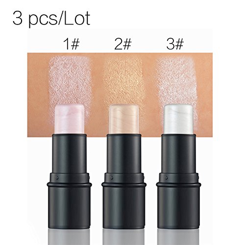 Make-up Highlight & Contour Stick 3 Farben Wasserdichte Schimmer Gesicht Augen Concealer Pen Stick Kosmetik Molie - 3
