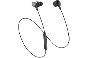 ‎SOUNDPEATS SoundPEATS Q30HD+ Bezprzewodowe Słuchawki Bluetooth,Wireless Magnetyczny Headphones z Mikrofonem,do Biegania i Fitnessu,cVc8.0 Redukcja Szumów,APTX-HD,IPX6 odporne na pot,12 godzin