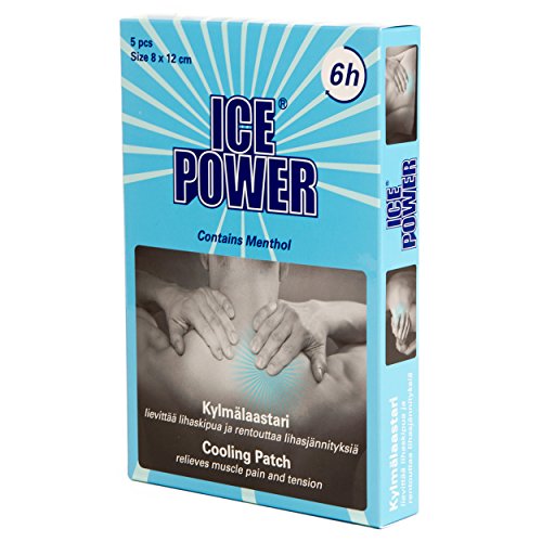 Ice Power Cooling Patch 8 cm x 12 cm 5 piezas
