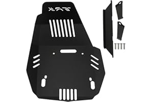 YLHKYJS Piastra paramotore per Moto per Be-nel-li TRK 502X 502 Jinpeng TRK502X TRK502 2019 Accessori Moto Skid Plate Engine Guard Telaio di Protezione della Copertura (Color : Black)