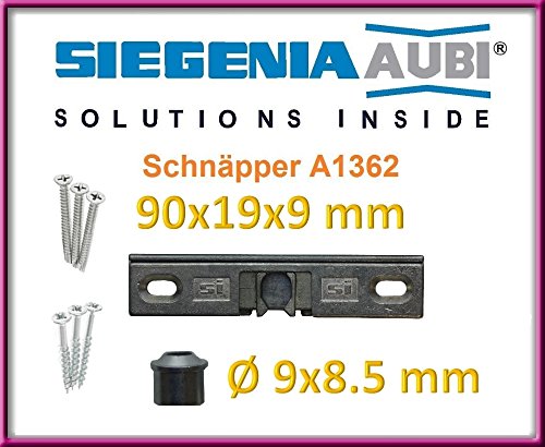 Preisvergleich Produktbild SI Siegenia Balkontür Terrassentür Schnäpper A1362 Türschnäpper inkl. Hülse + Schrauben