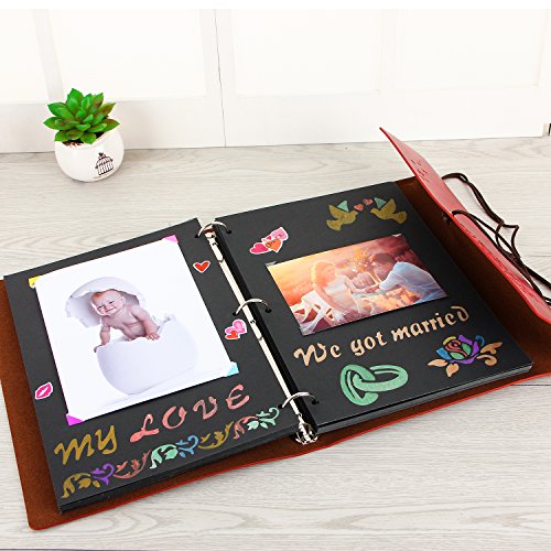 XIUJUAN lbum Fotos para Pegar DIY Scrapbooking Album Cuero Vintage Libros de firmas Regalo Originales de Navidad cumplea os Aniversario Boda San Valent n para Mujer Madre Novia ni a Rojo Grande reviews XIUJUAN lbum Fotos para Pegar DIY Scrapbooking Album Cuero Vintage Libros de firmas Regalo Originales de Navidad cumplea os Aniversario Boda San Valent n para Mujer Madre Novia ni a Rojo Grande