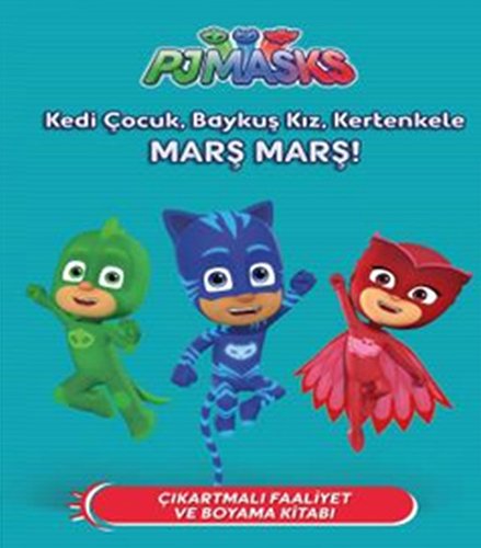 Preisvergleich Produktbild PJ Maskeliler - Kedi Cocuk, Baykus Kiz, Kertenkele Mars Mars
