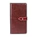Produktbild Xiaomi Redmi 5 Plus Cover PU Leather Wallet Case Flip Kickstand Function Ultra Folio Flip Slim Card Holder Case Cover Boys for Xiaomi Redmi 5 Plus (Jujube Red)