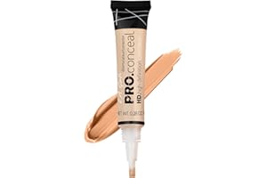 L.A. Girl PRO.Conceal HD High Definition Concealer, Light Ivory 8g - Creamy Blendable Formula for Flawless Coverage, Colour Correcting & Highlighting