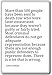 Produktbild More than 100 people have been sent to death r... - John Grisham - quotes fridge magnet, White - Kühlschrankmagnet