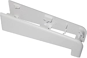 HOME SMART White UPVC Pair Window and Door Cill End Caps fits 180mm Eurocell External Sills