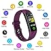 Produktbild Fitness Trackers,LIGE Pulsmesser Intelligentes Armband Aktivitäts Tracker Bluetooth Schrittzähler mit Schlafüberwachung Kalorienzähler Smartwatch für Android oder iOS Smartphones für Erwachsene Kinder
