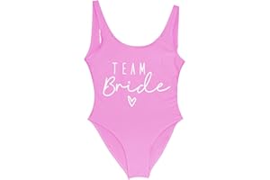 LXURY Bikini Triangolo Donna Team Bride One-Piece Costume da Bagno Squad Donne Costume da Bagno del Partito Bachelorette Costume da Bagno Estivo Beachwear Costume da Bagno