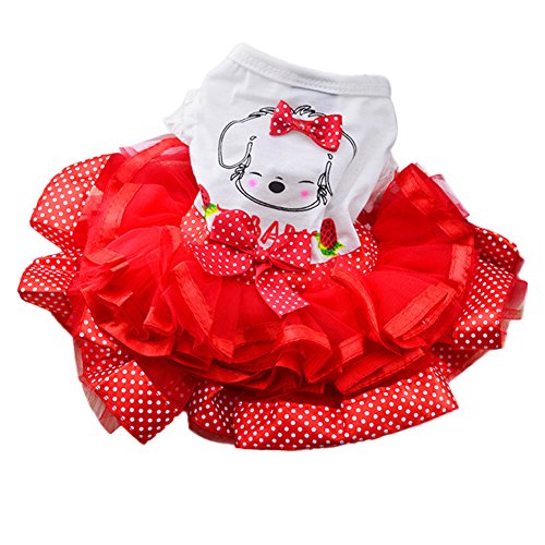 Preisvergleich Produktbild Haustier-Hundetrainings-Kleid-reizendes Haustier-Tuch (L, Rot)