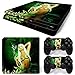 Produktbild Sony PS4 Playstation 4 Slim Skin Design Foils Aufkleber Schutzfolie Set - Cannabis Girl Motiv