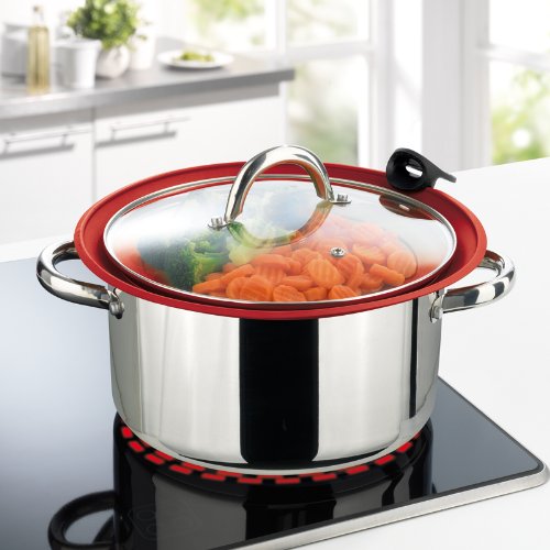 TV – Unser Original 05500 maxxcuisine Überkochstopp, rot / schwarz - 3