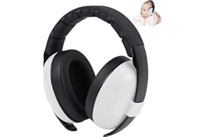 YANKUIRUI Baby Gehörschutz Kopfhörer mit Geräuschunterdrückung für Babys für 3 Monate bis 3 Jahre, Flugzeuge, Schlafen, Feuerwerk, Konzert