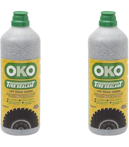 Anti-Crevaison OKO 1250ml Pour Quad Et VTT - Scellant Pneu Sans Mastic - Protection Longue Durée