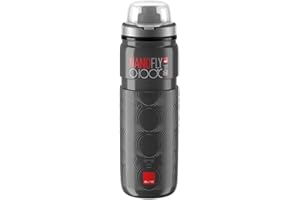 Elite Nano Fly 0–100 – Borraccia Termica Ciclismo 500 ml, Leggera, Resistente 0–100°C, Strada & MTB