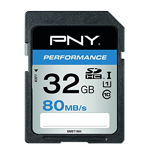 PNY Speicherkarte SDHC Performance 32GB 80MB/s Class 10