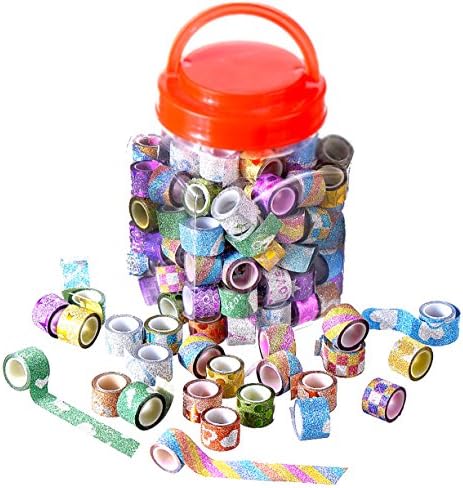 85 Rolls Washi Tapes,MINI Decorative Washi Masking Tape for Scrapbooking Office Party Supplies and Gift Wrapping