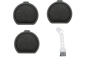 Fransande 4 Pack BüRste und Waschbarer Vormotor Filter für AEG QX9-1-50IB ASKQX9 Filter Sauger Teile ZubehöR